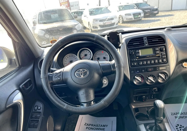Toyota RAV4 cena 21800 przebieg: 287000, rok produkcji 2004 z Siemianowice Śląskie małe 56